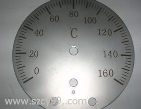 五金表盤(pán)制品激光打標(biāo)