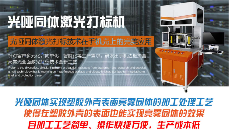 光啞同體激光打標(biāo)機介紹