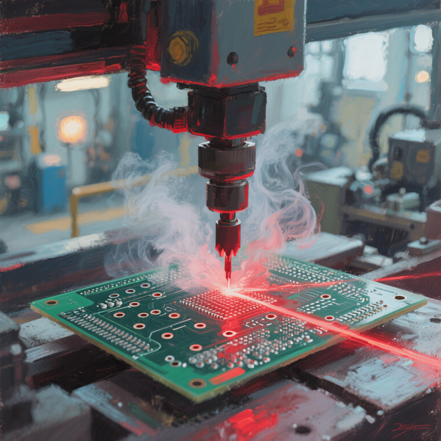 PCB 激光鉆孔設備深度解析：技術優勢、應用場景與選型攻略