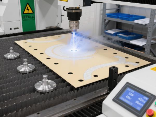 玻璃纖維薄板紫外皮秒激光切割 (8)