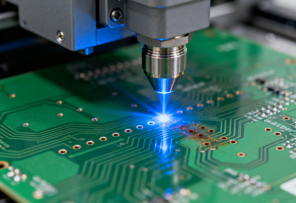 PCB飛秒激光微孔加工 (6)