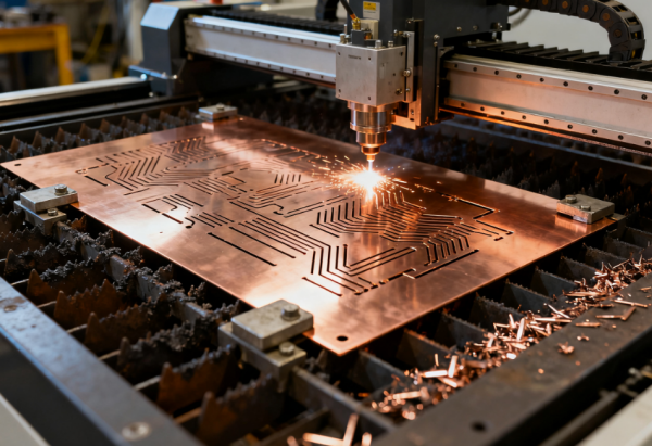 FPC銅基板激光切割 (7)