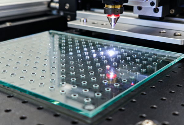 TGV玻璃激光微孔加工 (4)